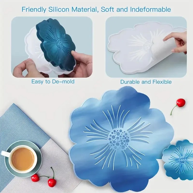 DIY桜型シリコンレジンモールド、カスタマイズ可能なジオード - Geode Mold Silicone のレビューと価格