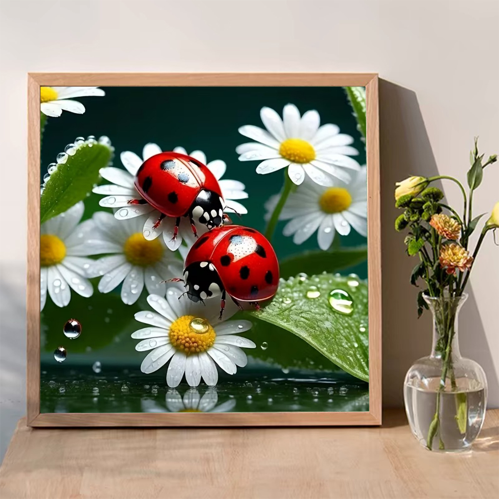 Momoart ダイヤモンドペインティング てんとう虫 動物 - Resin Craft For Beginners のレビューと価格