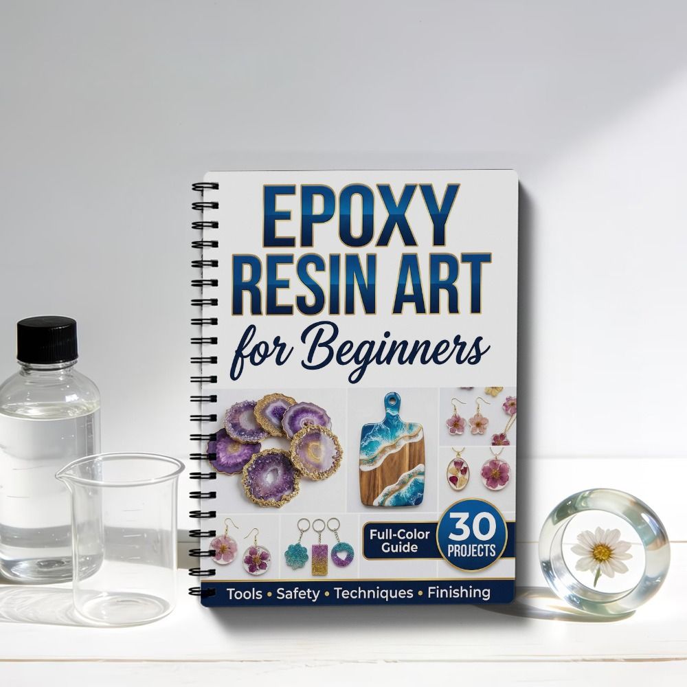 ステップバイステップ エポキシ樹脂アートハンドブック 30  - Resin Craft For Beginners のレビューと価格