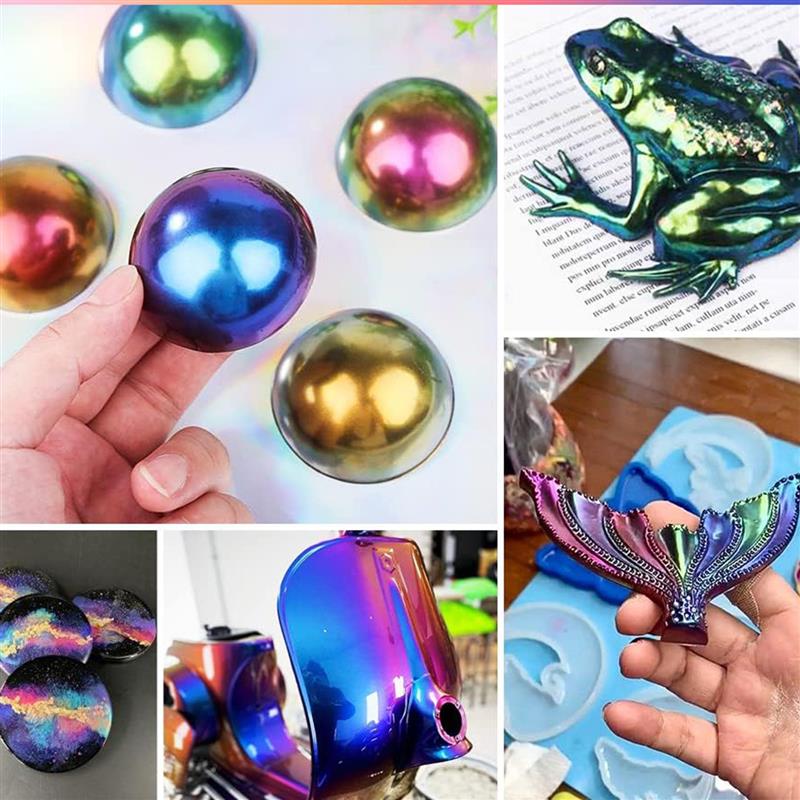 エポキシ樹脂のシーリングライト,レジンの変化,ジュエリーの作 - Resin Pigment Set のレビューと価格