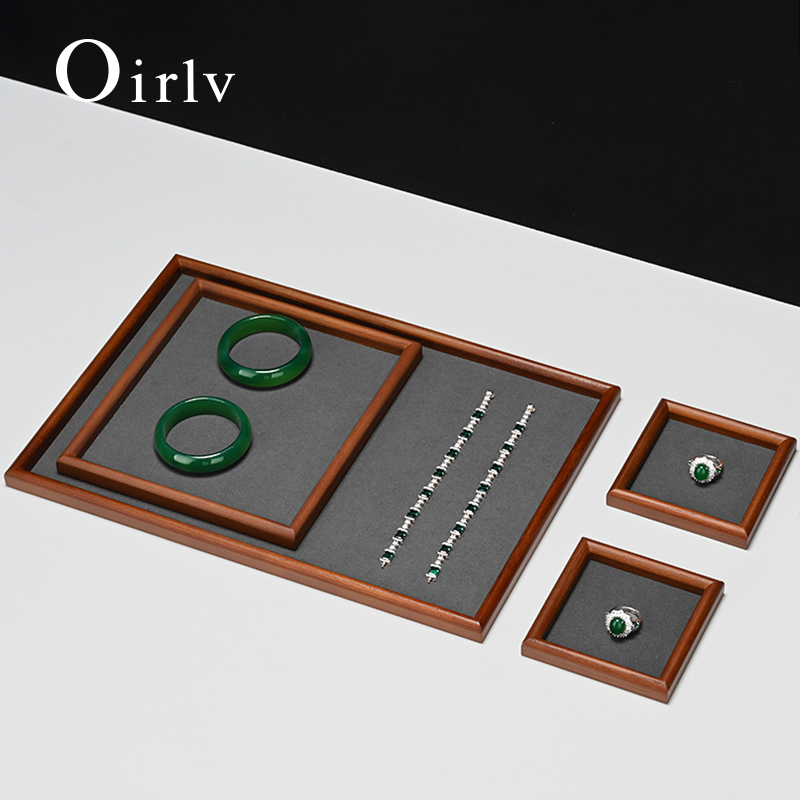 Oirlv 4 サイズ木製ジュエリートレイリングイヤリングブ - Wood Ring Blank のレビューと価格