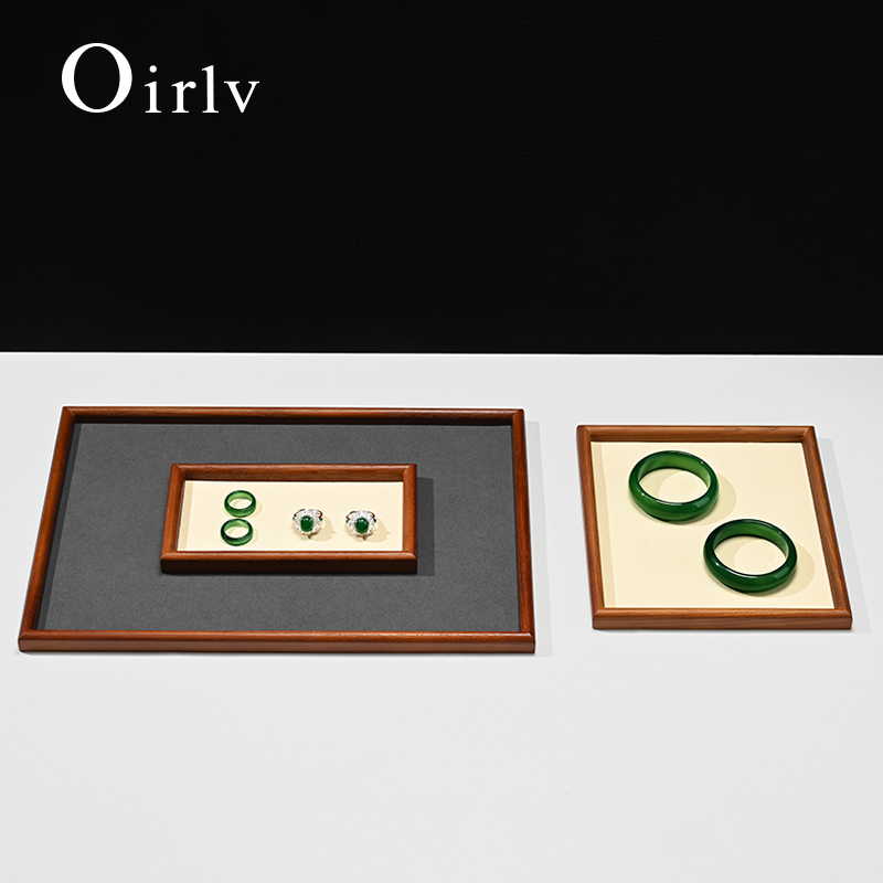 Oirlv 4 サイズ木製ジュエリートレイリングイヤリングブ - Wood Ring Blank のレビューと価格