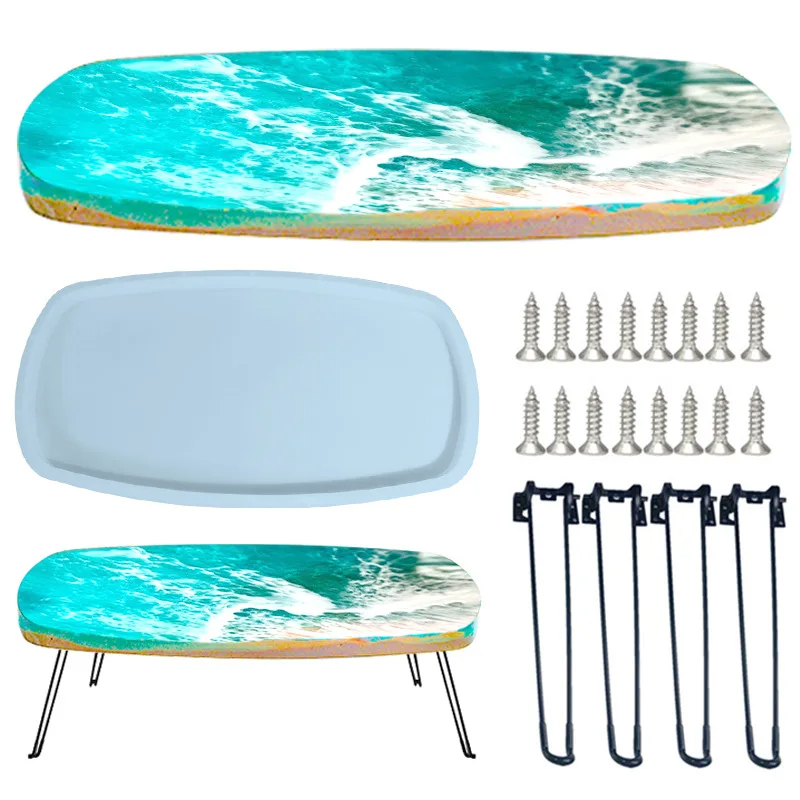 成形用シリコンモールド,大容量成形金型,61cm,成形テーブ - Resin Ocean Wave Mold のレビューと価格
